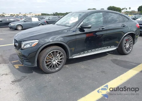 2018 Mercedes-Benz Glc 300 Coupe 4Matic z USA, uszkodzony, nr VIN WDC0J4KB6JF296458